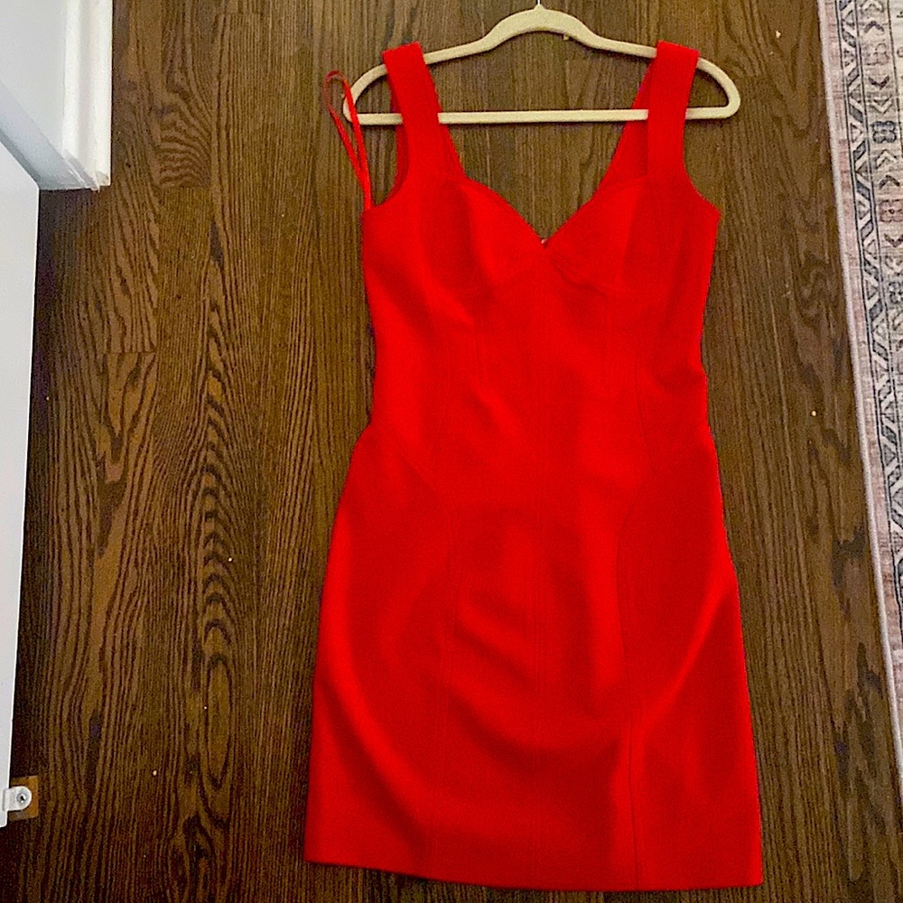 Red dress size 6, like new condition!